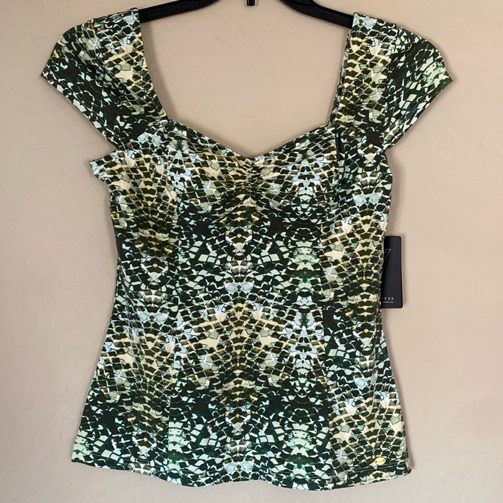 Guess, large, Caylee Sweetheart top